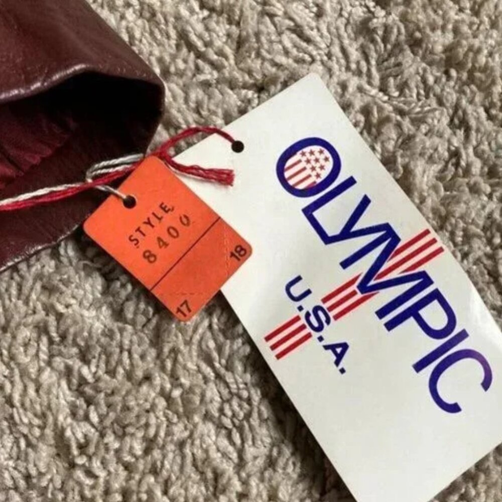 UNWORN Vintage Leather Trench Size Small Boho Spring Daily Wear NWT - Picture 6 of 11